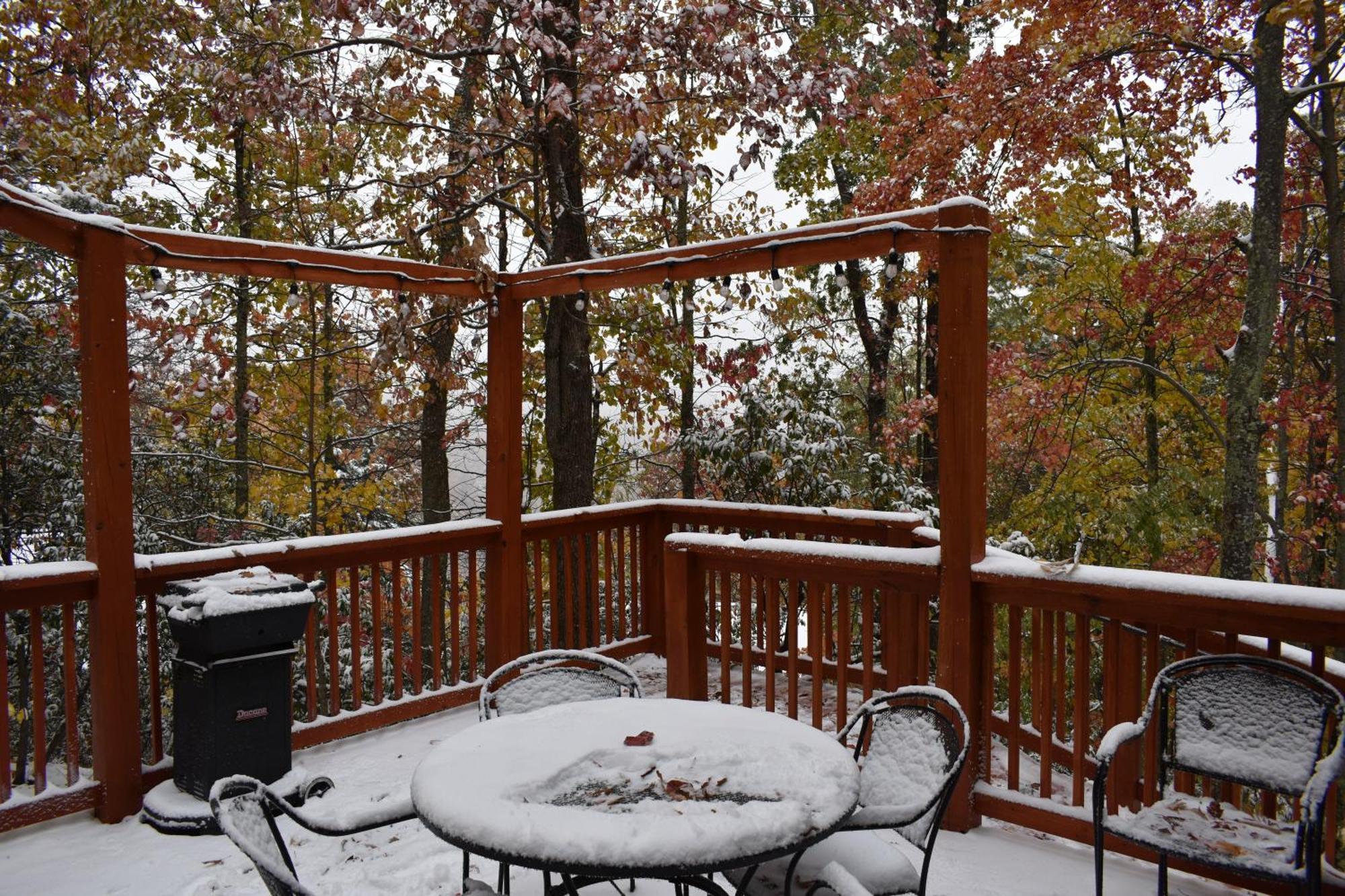 Treetops Chalet - 3Bd/2Bt Boutique Cabin W/Mt Leconte Views In 개틀린버그 외부 사진